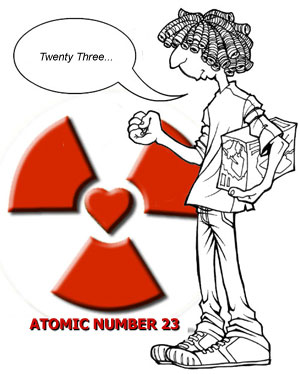 Atomic Number 23